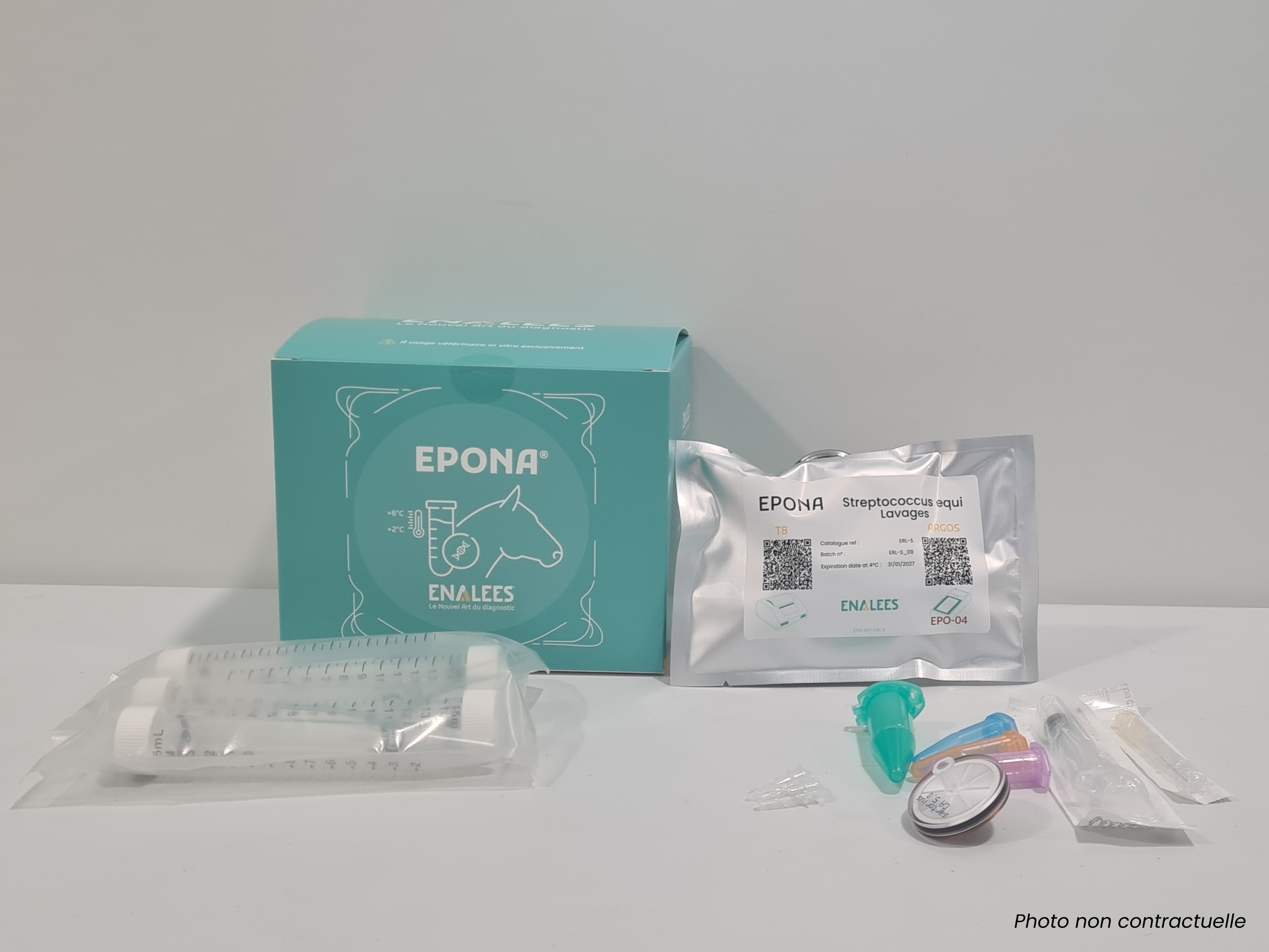 Epona EHV-1, EHV-4, EIV, Streptococcus equi Lavage