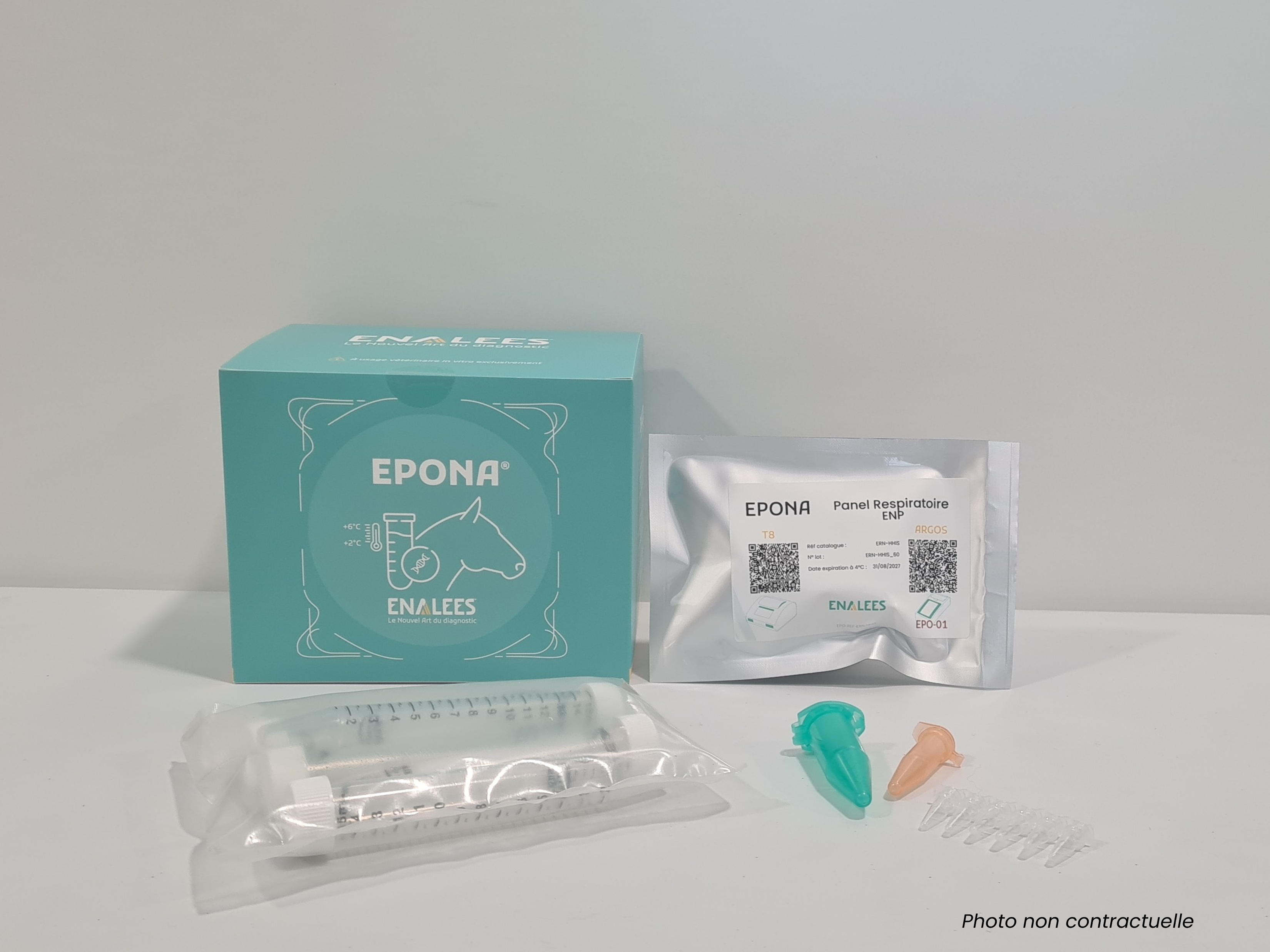 Epona EHV-1, EHV-2, EHV-4, EHV-5, EIV, Streptococcus equi ENP
