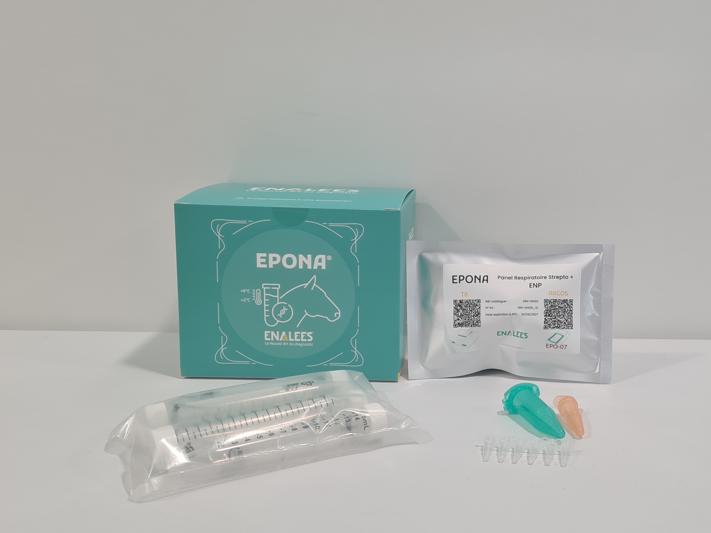 Epona EHV-1, EHV-4, EIV, Streptococcus equi, Streptococcus zooepidemicus ENP