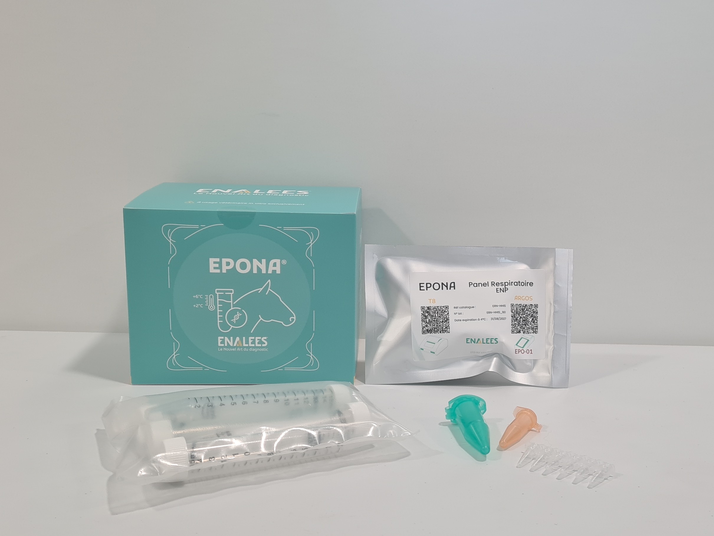Epona EHV-1, EHV-4, EIV, Streptococcus equi Swab
